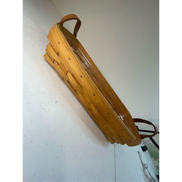 Longaberger Other - Longaberger rectangle basket from 2001 with plastic liner
